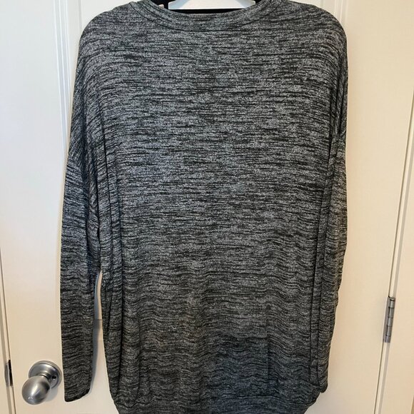 Wilfred FREE Long Sleeve Top - Green Space Dye - Picture 3 of 3